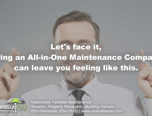 In facilities maintenance, we see value in always meaning something. Just not everything.